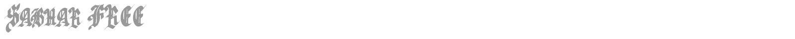 Sabhar font preview